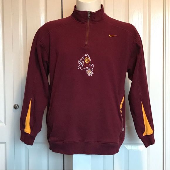 Nike Other - Arizona State Sun Devils fleece quarter zip